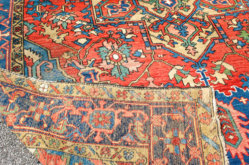 Vintage Persian Heriz- Area Rug - Asadorian Rug Co St. Louis